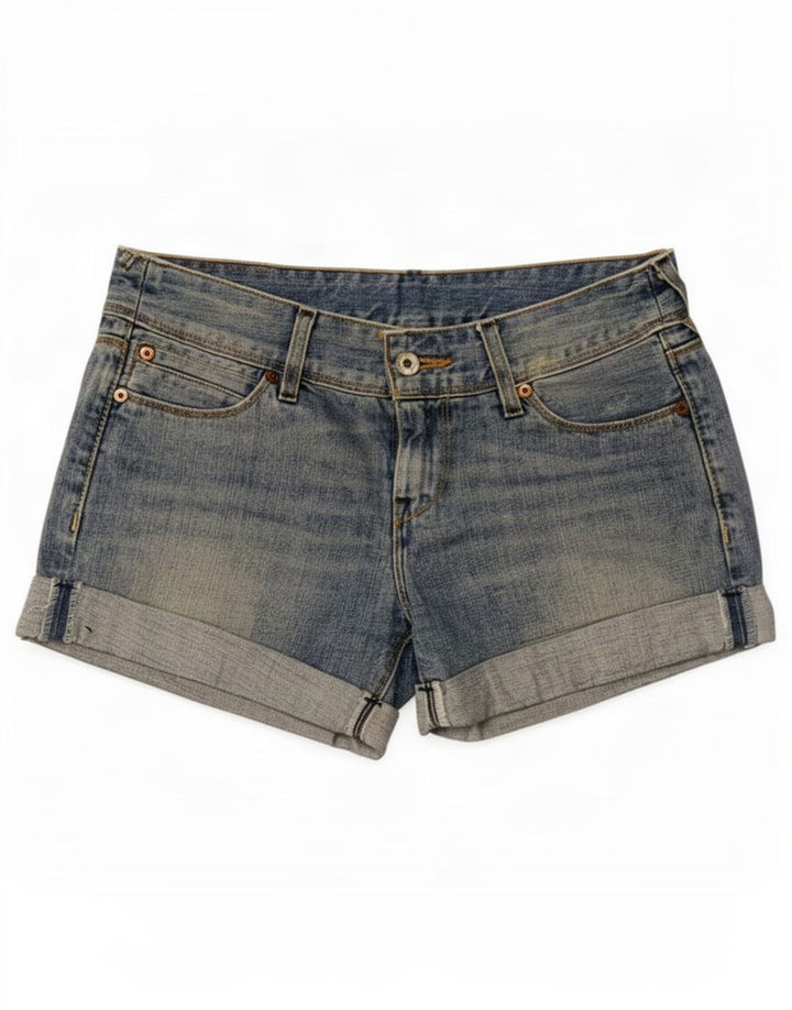 Levi's Short En Jean Femme Small W27 Bleu Coton