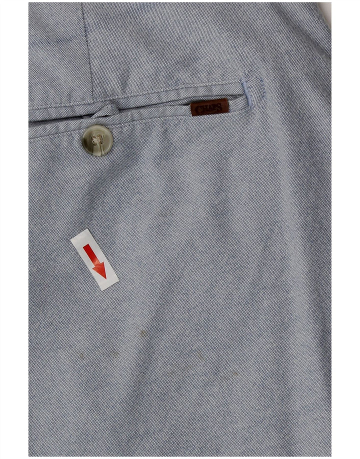 Chaps Short Chino Homme W38 XL Bleu Coton
