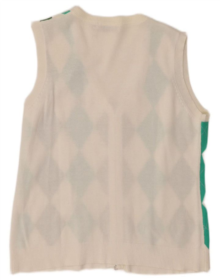 CONTE OF FLORENCE Cardigan pour femme UK 12 Blanc moyen