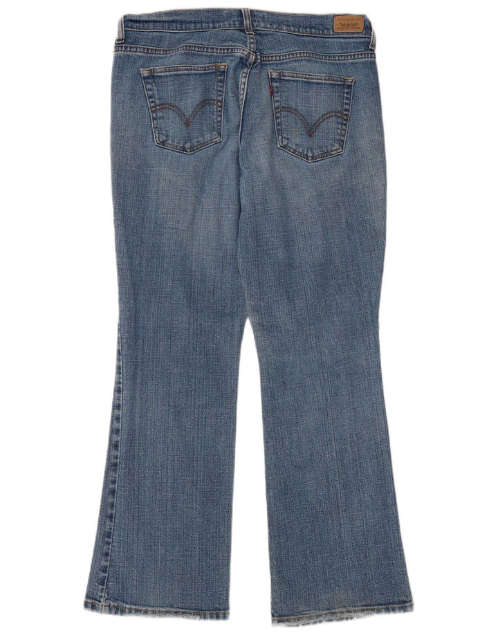 Levi's Jean bootcut 515 pour femme US 12 Large W32 L29 Bleu Coton