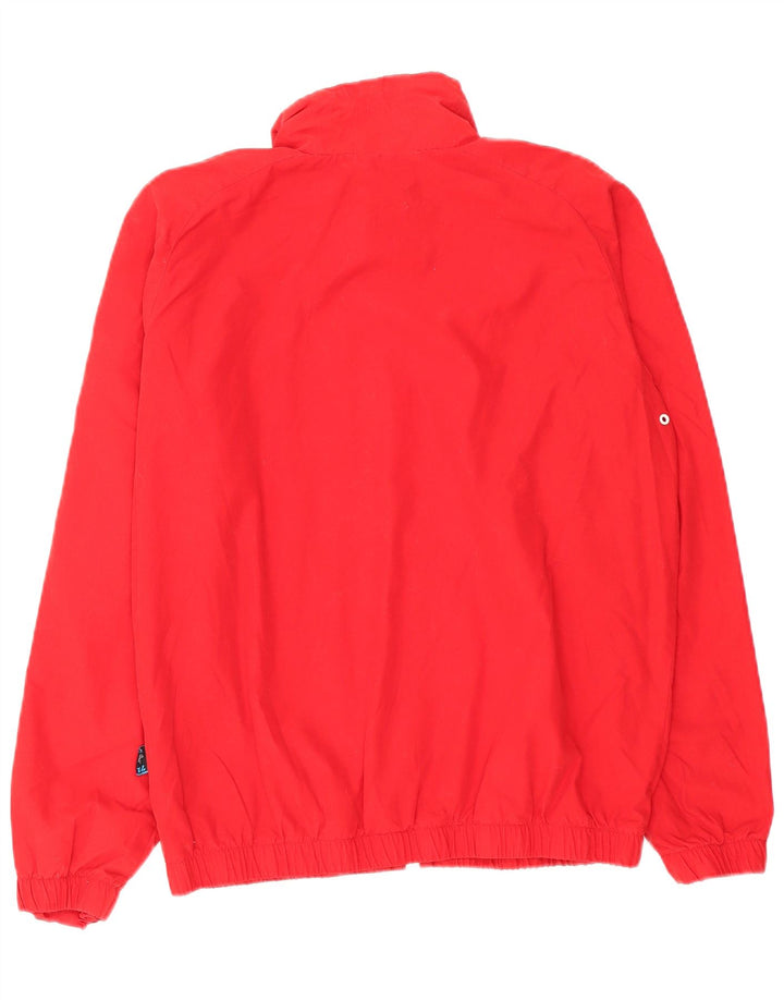 Nike Veste de pluie pour homme UK 42/44 Large Rouge Colourblock