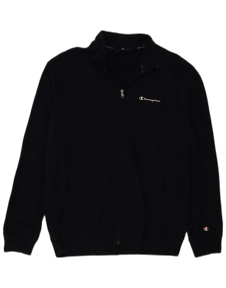 CHAMPION Veste de Survêtement Homme XL Bleu Marine Coton