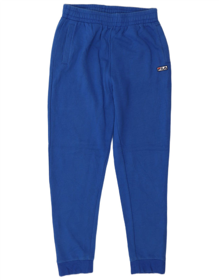 Fila Homme Pantalon De Survêtement Joggers Petit Bleu Coton