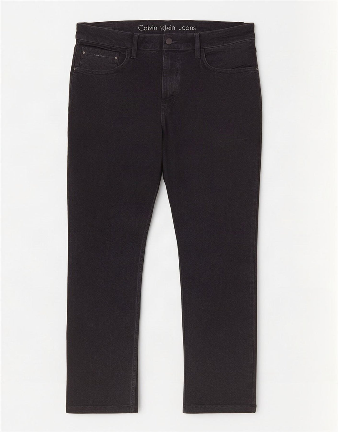 Calvin Klein Jean droit homme W36 L27 coton noir