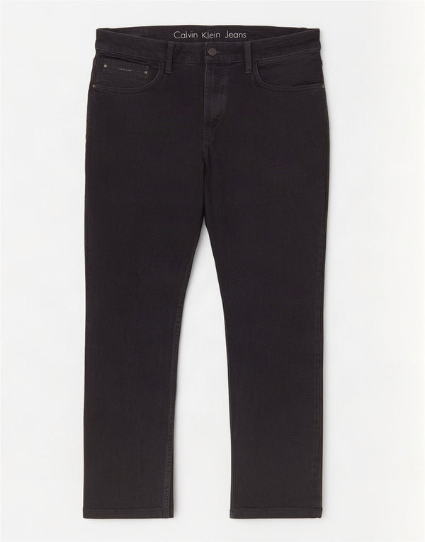 Calvin Klein Jean droit homme W36 L27 coton noir