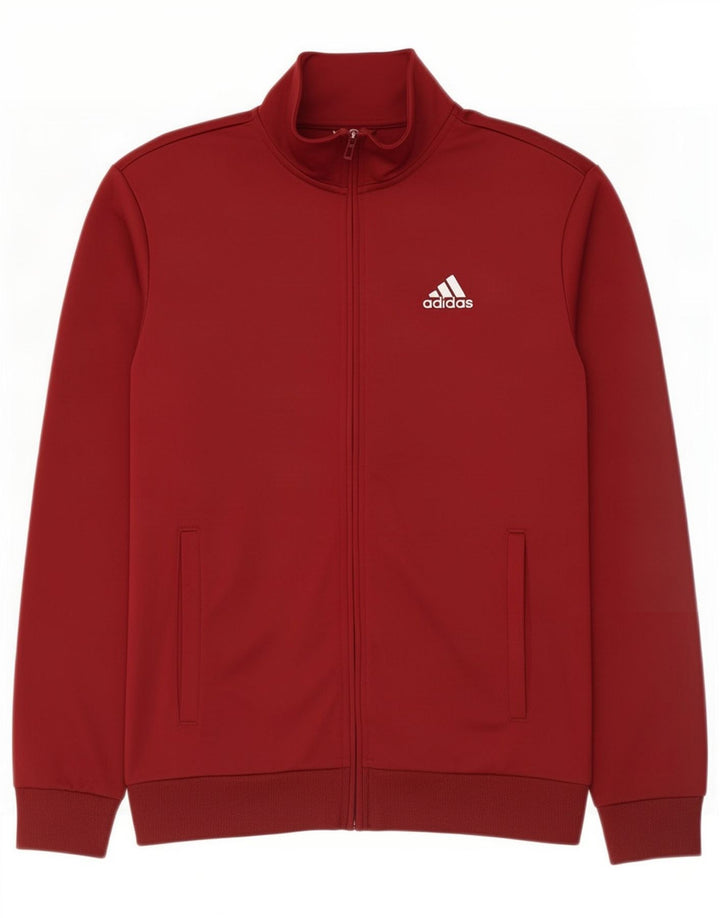Adidas Veste de survêtement pour homme Petit Marron Polyester