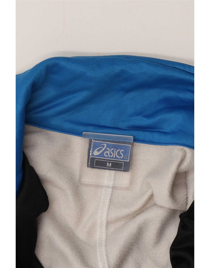 Asics Veste de Survêtement Graphique Homme Noir Moyen Colourblock