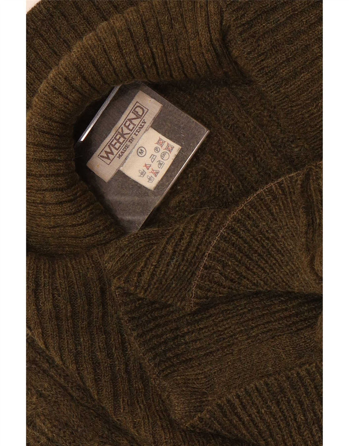Weekend Cardigan à double boutonnage pour femme UK 44 Kaki moyen