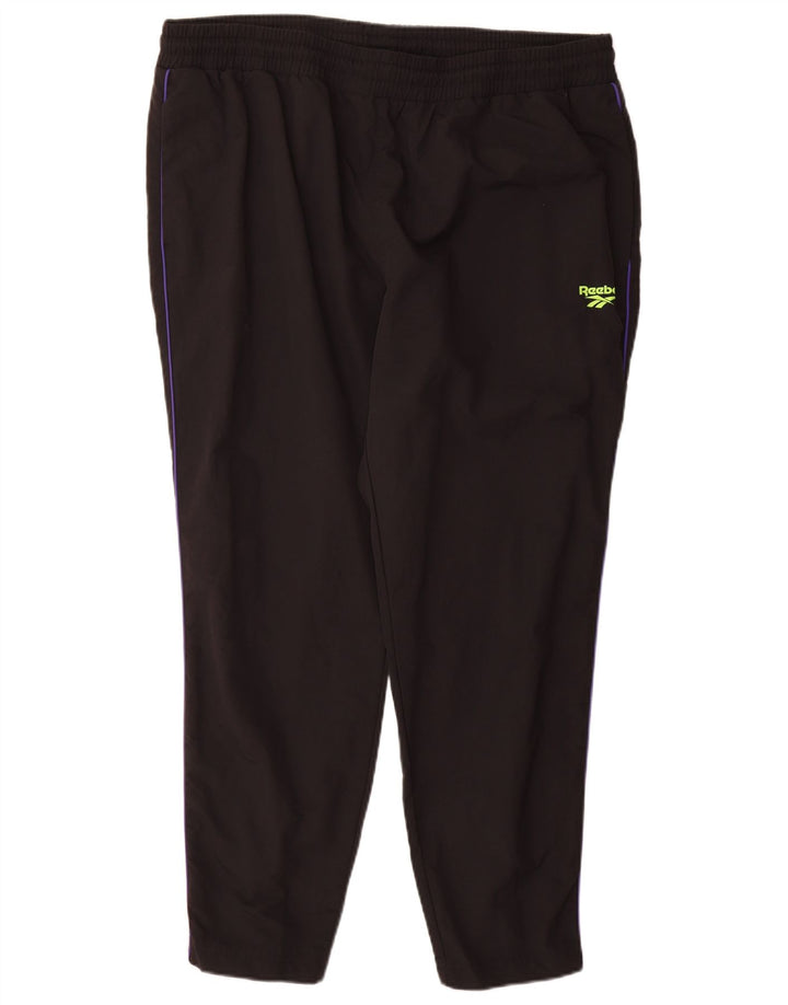 Reebok Pantalon de Survêtement XL Homme Noir Nylon