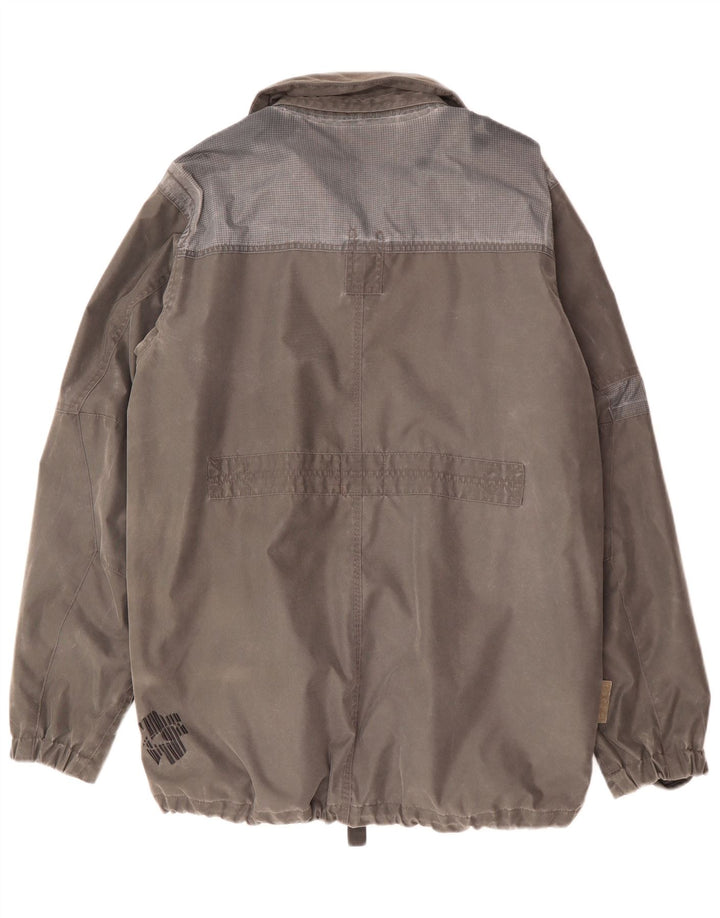 O'Neill Veste coupe-vent pour homme UK 42 XL Gris Colorblock