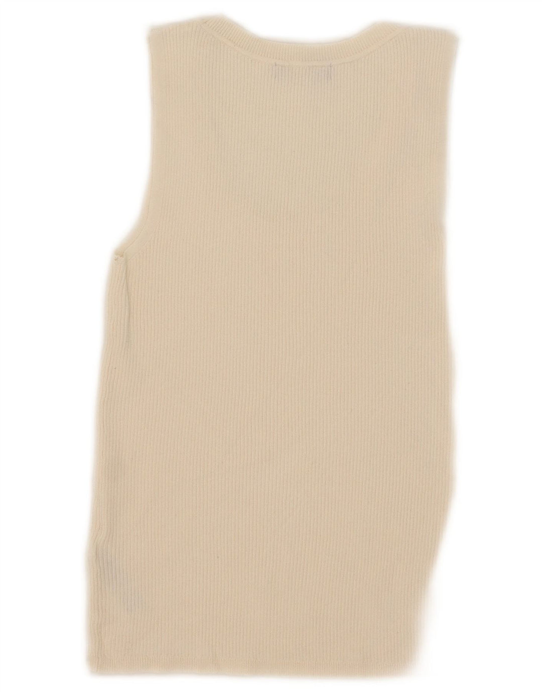 Marks & Spencer Débardeur Femme UK 12 Viscose Beige Moyen