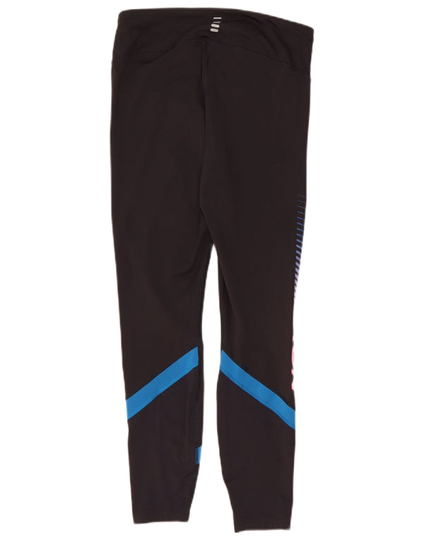 Under Armour Legging graphique pour femme UK 44 Large Noir Colourblock