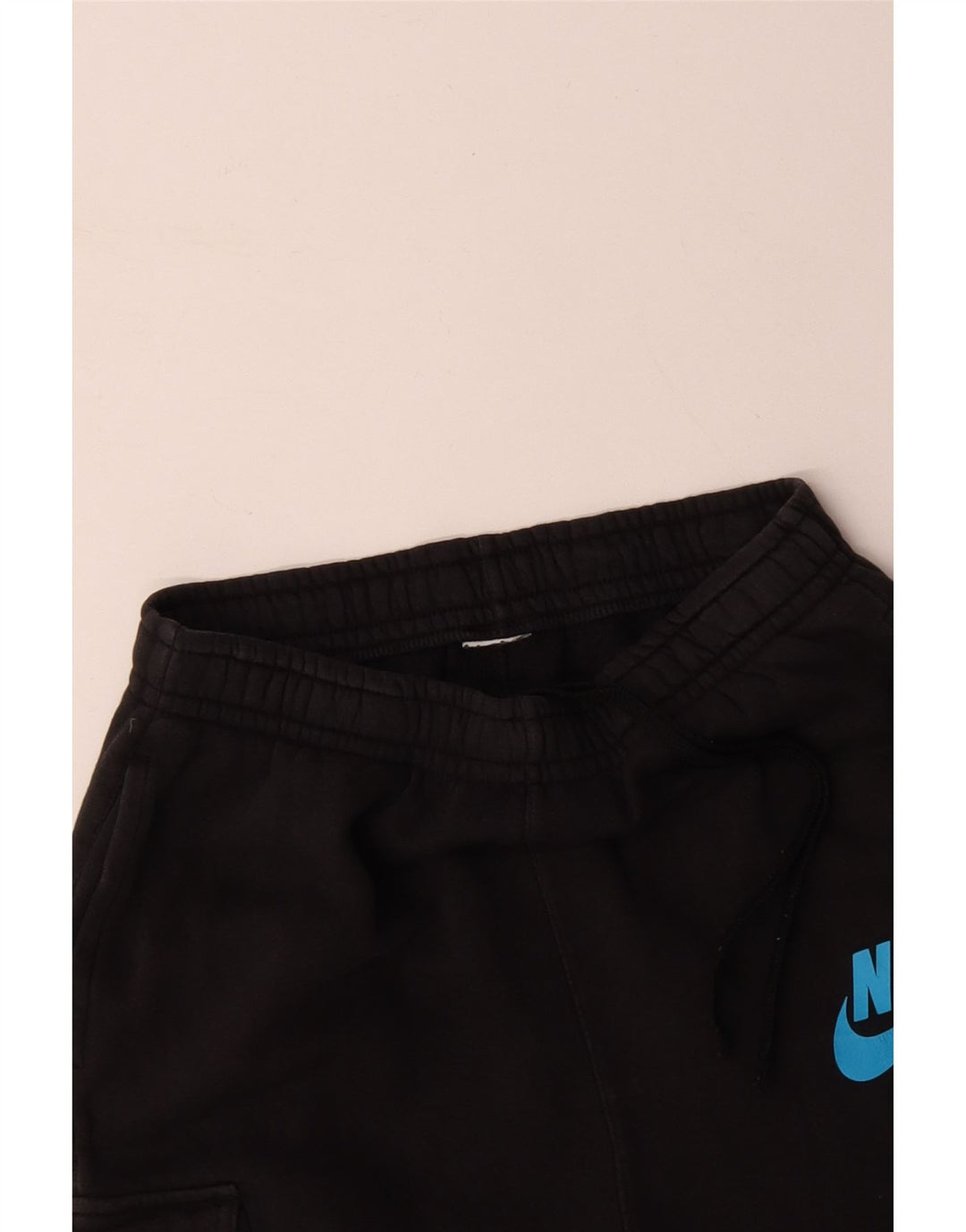NIKE Pantalon de survêtement cargo graphique pour homme en coton noir moyen