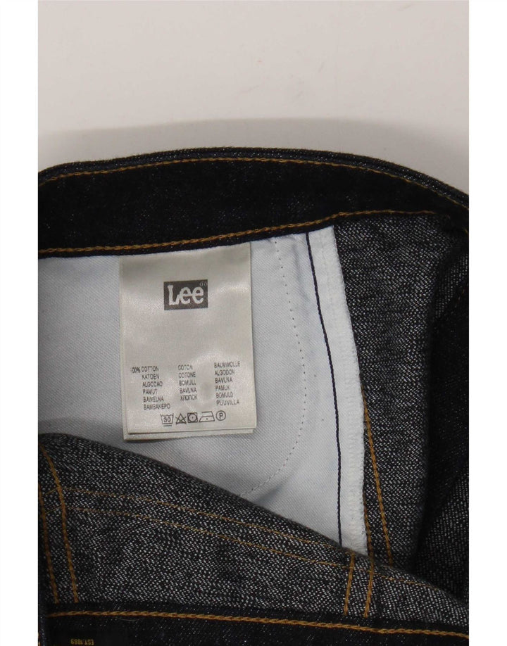 Lee Jupe en Jean Femme W28 Coton Bleu Marine Moyen