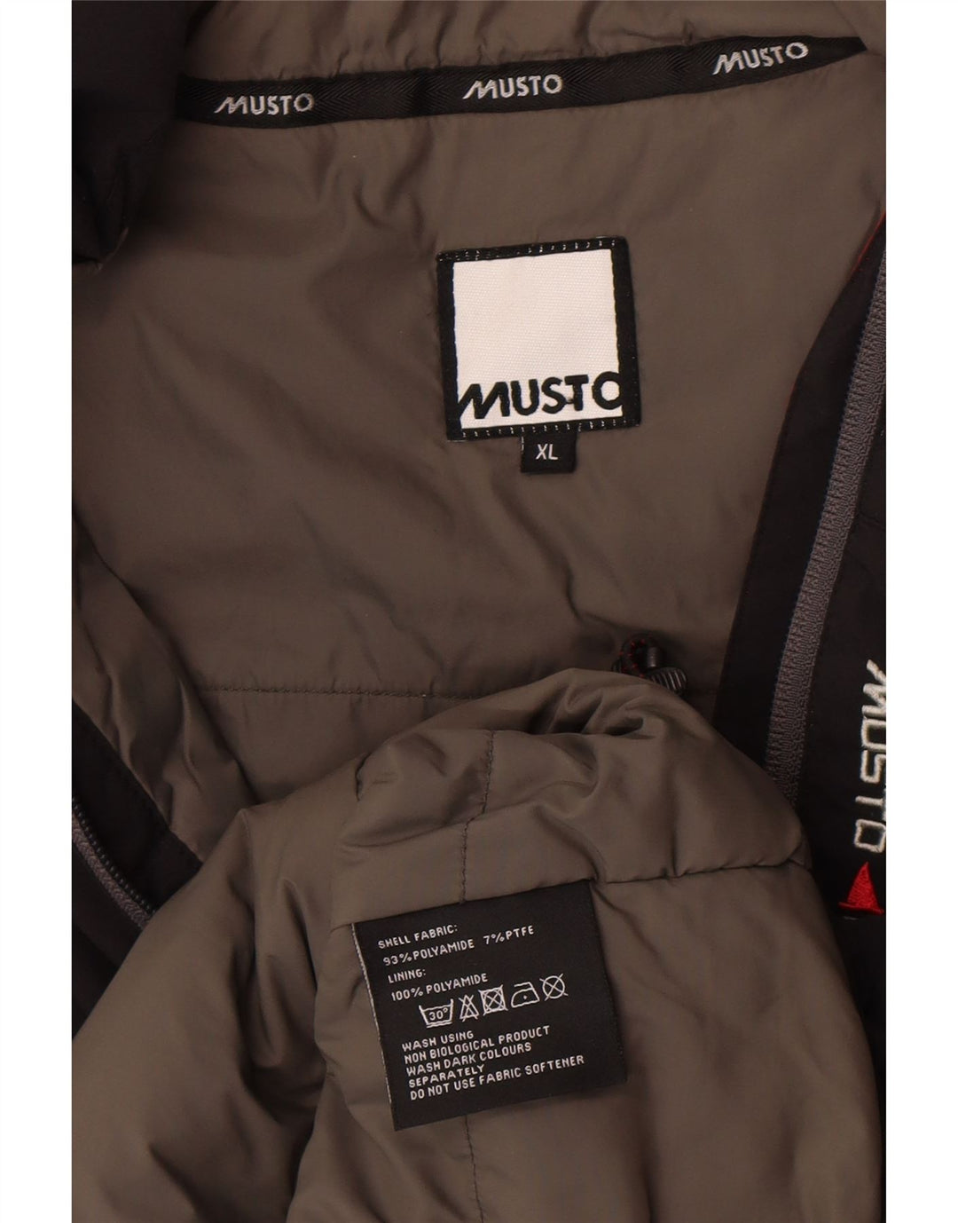 Musto Gilet rembourré homme UK 42 XL Noir Polyamide