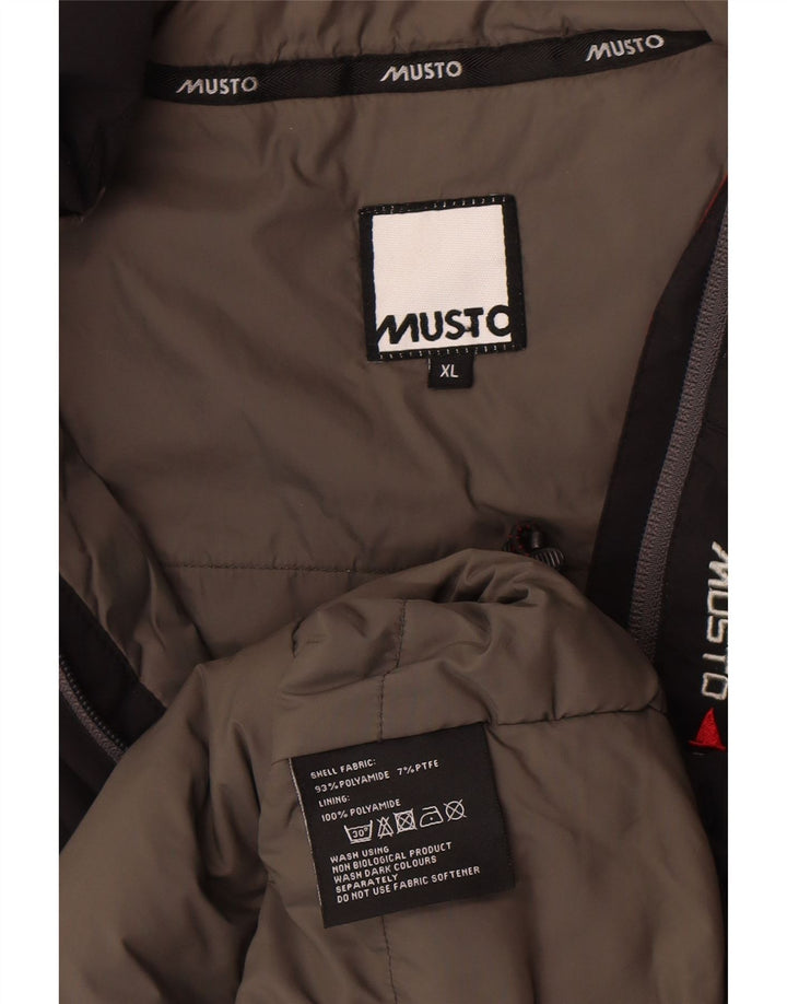 Musto Gilet rembourré homme UK 42 XL Noir Polyamide