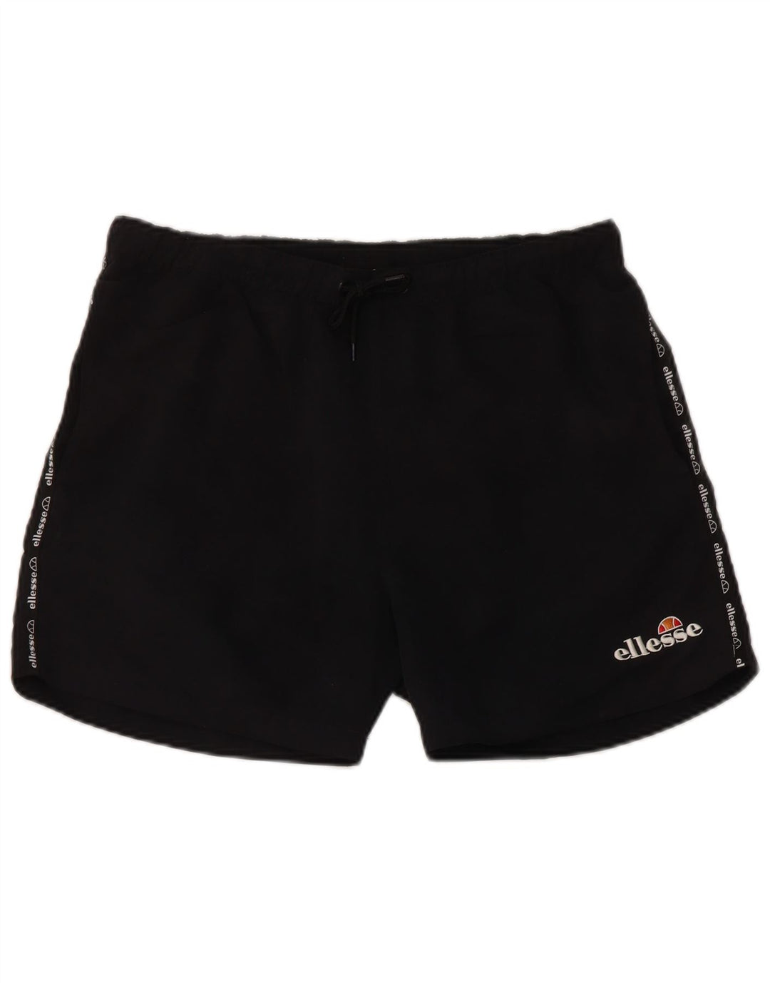 Ellesse Short de bain graphique homme petit noir polyester