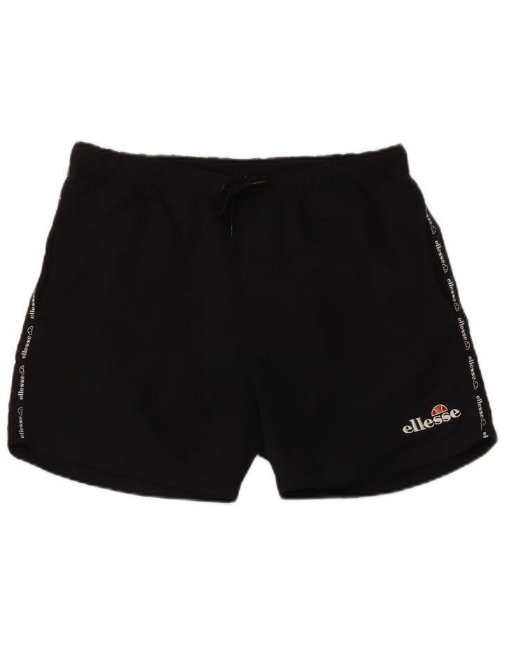 Ellesse Short de bain graphique homme petit noir polyester