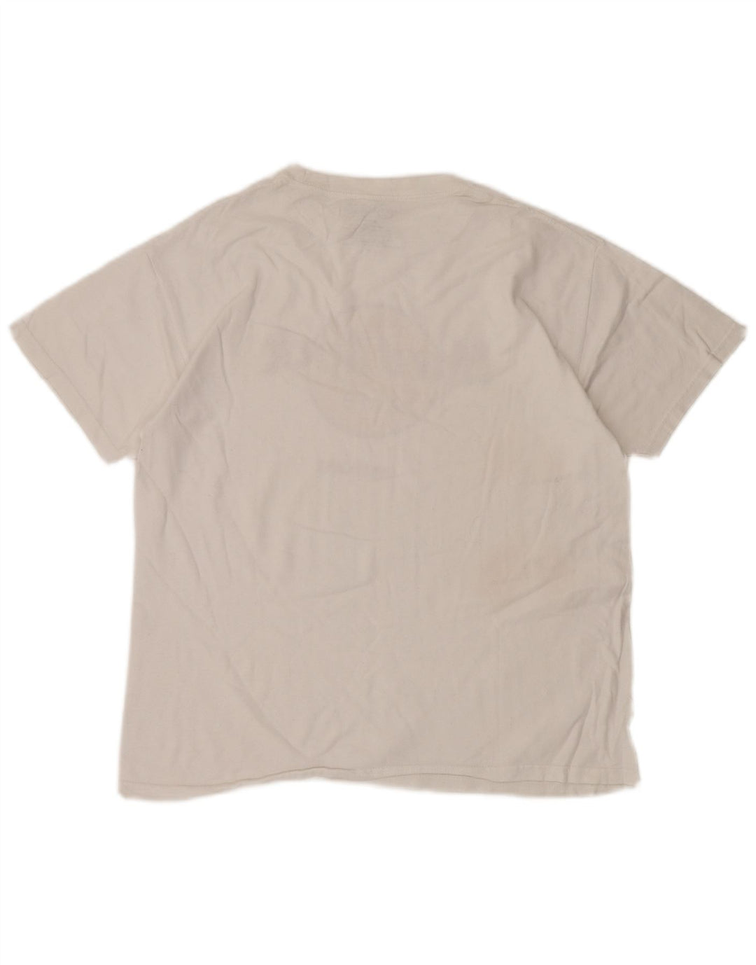 Hard Rock Femmes Miami Graphic T-Shirt Top UK 14 Moyen Blanc Coton