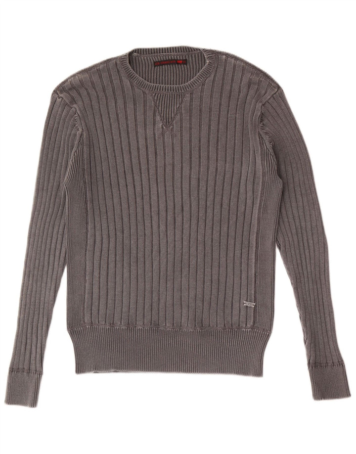 Levi's Pull Ras du Cou Pull Homme Gris Large Coton