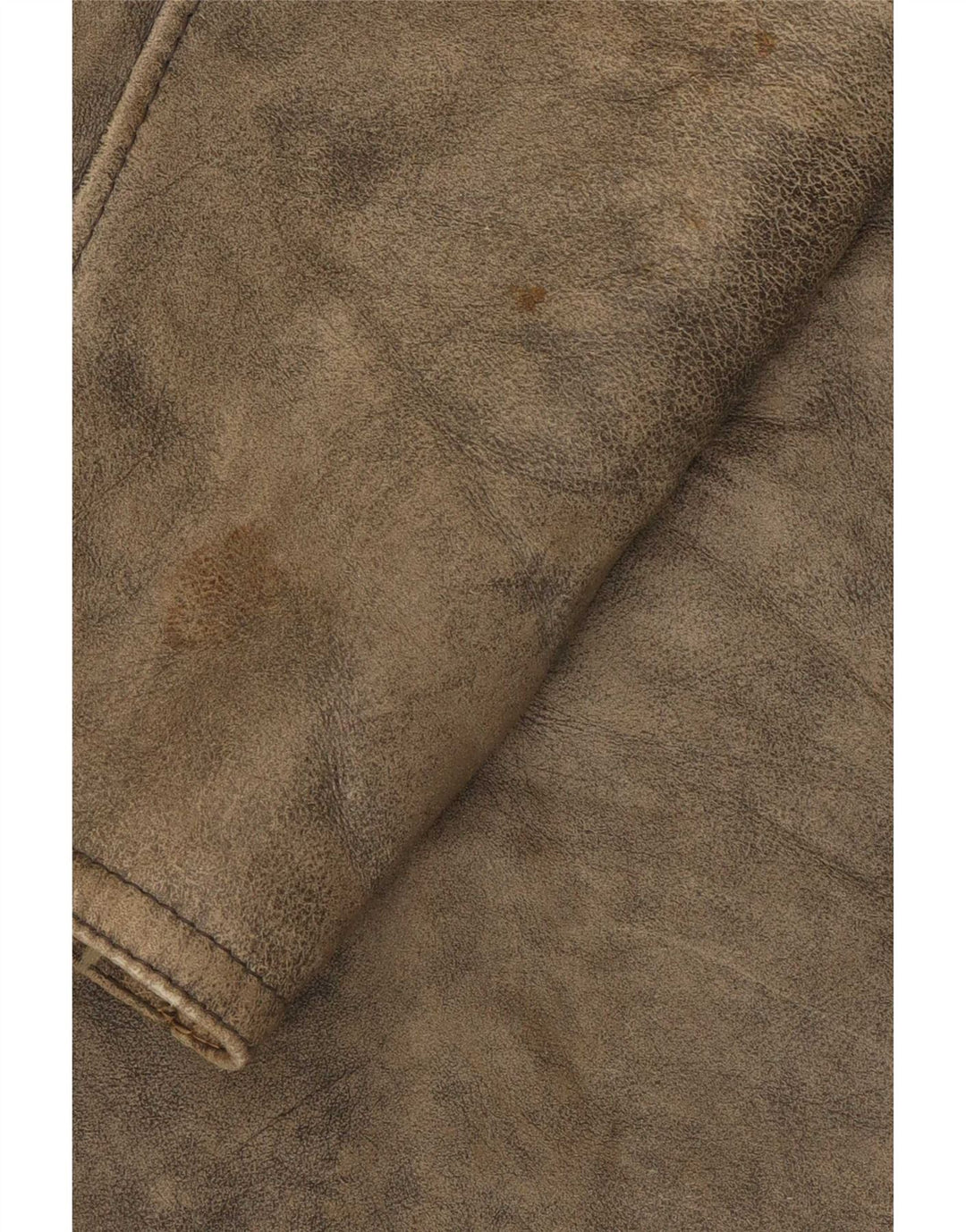 Veste Shearling Femme Vintage IT 46 Grand Gris