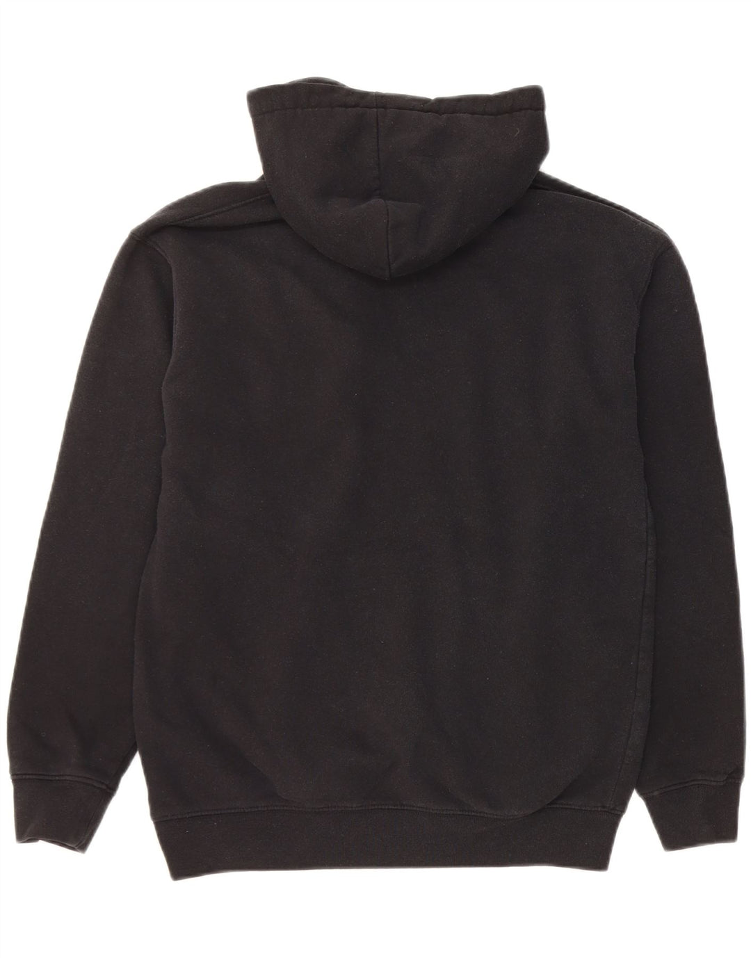 Zara Pull à capuche pour homme Petit coton noir