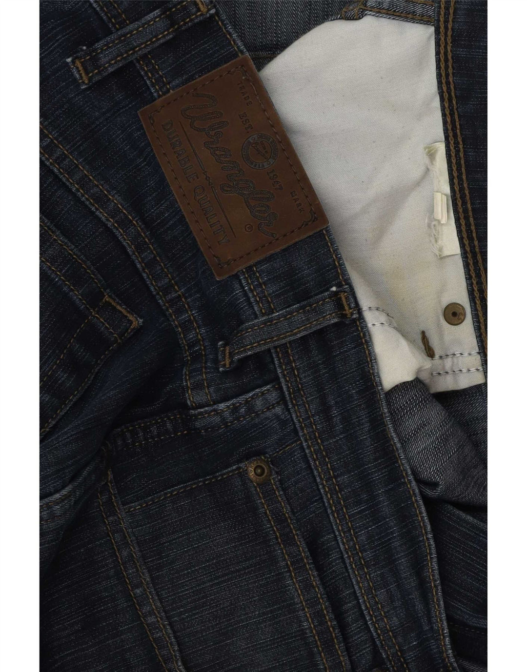 Wrangler Jean droit homme W42 L32 bleu