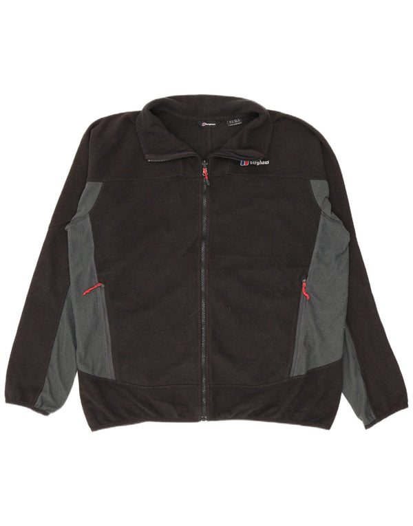 Berghaus Veste Polaire Homme UK 42 XL Noir Colorblock Polyester