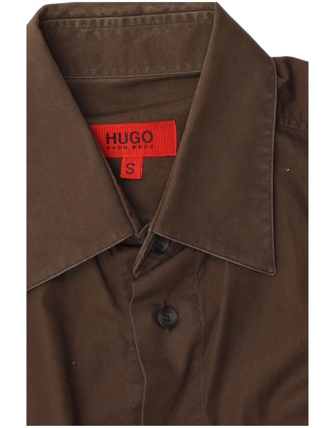HUGO BOSS Chemise Homme Small Marron
