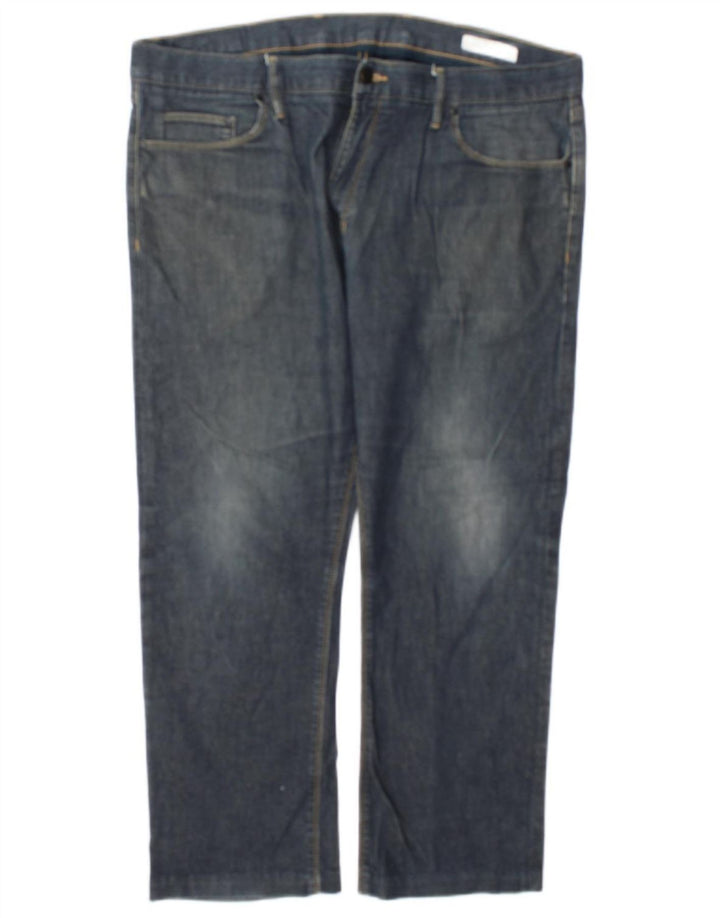 Marks & Spencer Jean droit homme W40 L27 bleu marine coton