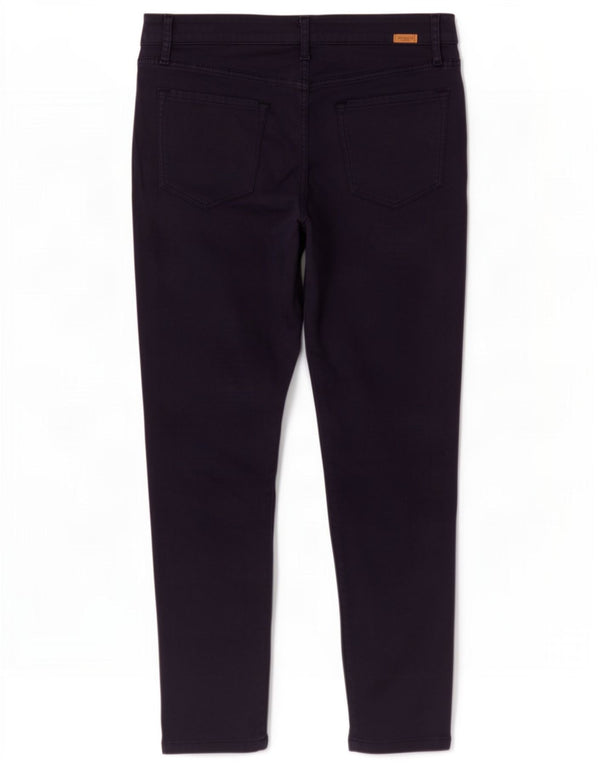 Massimo Dutti Pantalon court skinny pour femme EU 40 Medium W30 L25 Bleu marine