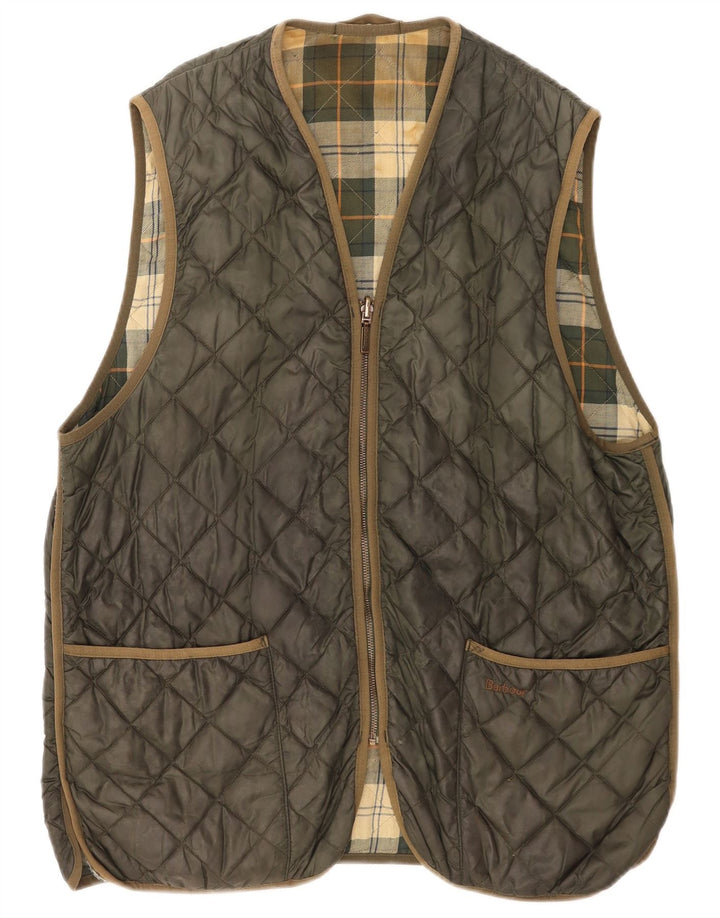 Barbour Gilet matelassé pour hommes UK 44 Large Kaki