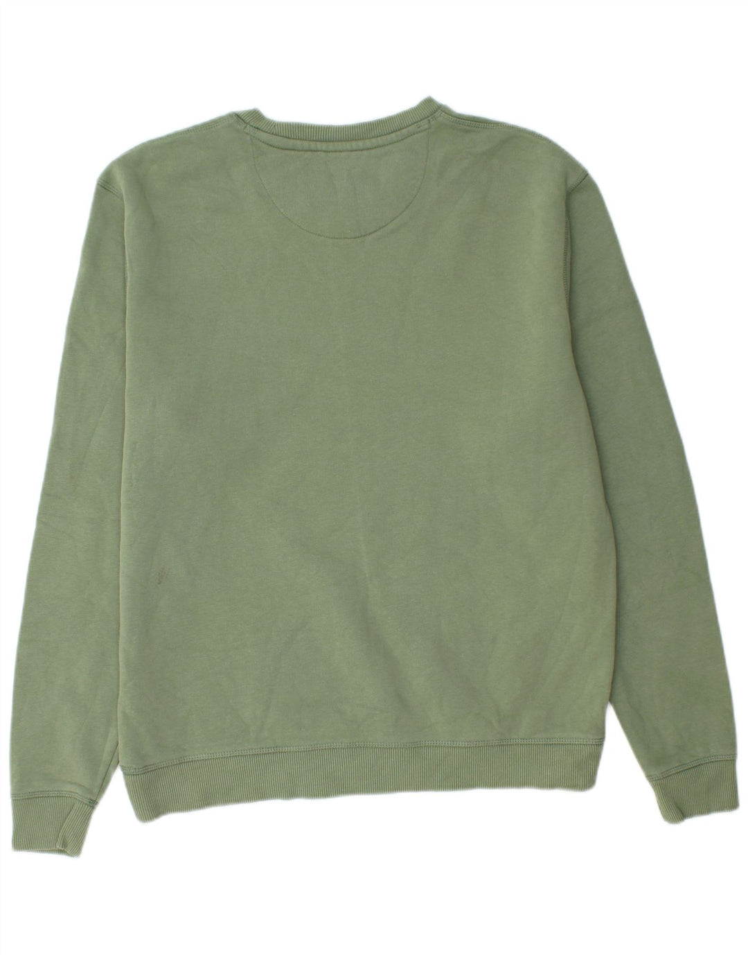 Jack Wills Sweat-Shirt Homme Vert Moyen Coton