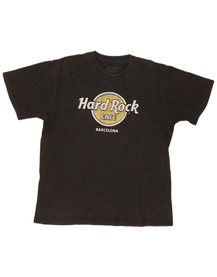 HARD ROCK CAFE T-Shirt Graphique Barcelona Homme Noir Moyen Coton