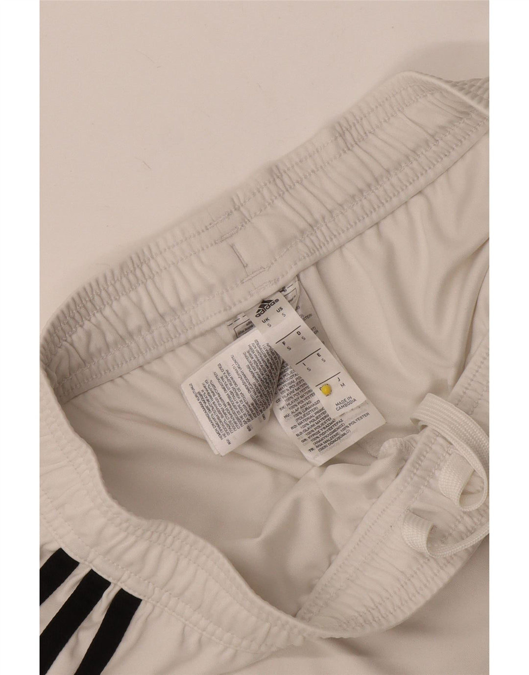 Adidas Short de Sport Juventus Homme Petit Blanc Polyester