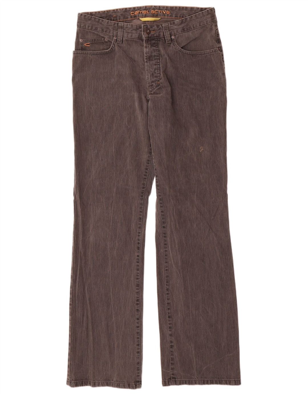 Camel Active Pantalon décontracté bootcut pour homme W34 L34 Gris Coton