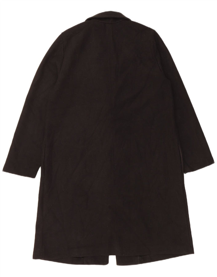 Zara Manteau ouvert pour femme UK 18 XL Noir Polyester