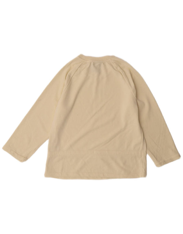 Nike Sweat-Shirt Fille 13-14 Ans XL Blanc Cassé Coton