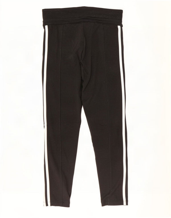 Adidas Climalite Leggings UK 4/6 XS Noir Polyester