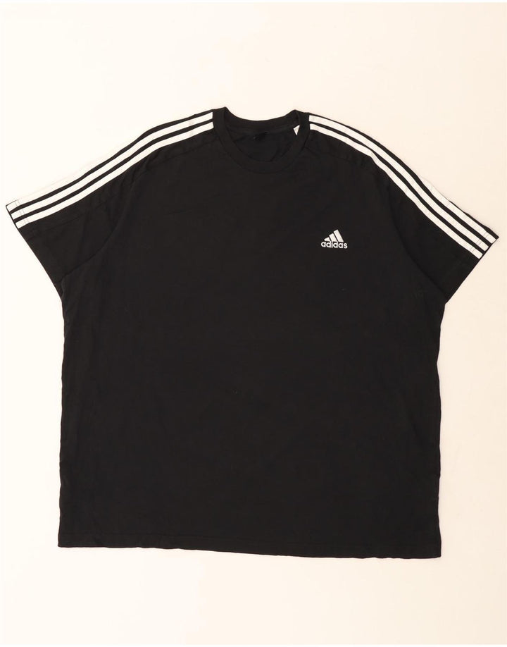 Adidas T-Shirt Homme Top 2XL Coton Noir