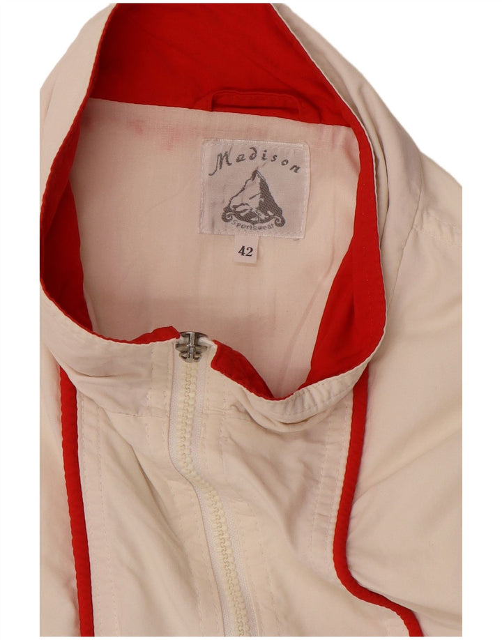 MADISON Womens Gilet IT 42 Medium White Polyamide Sports