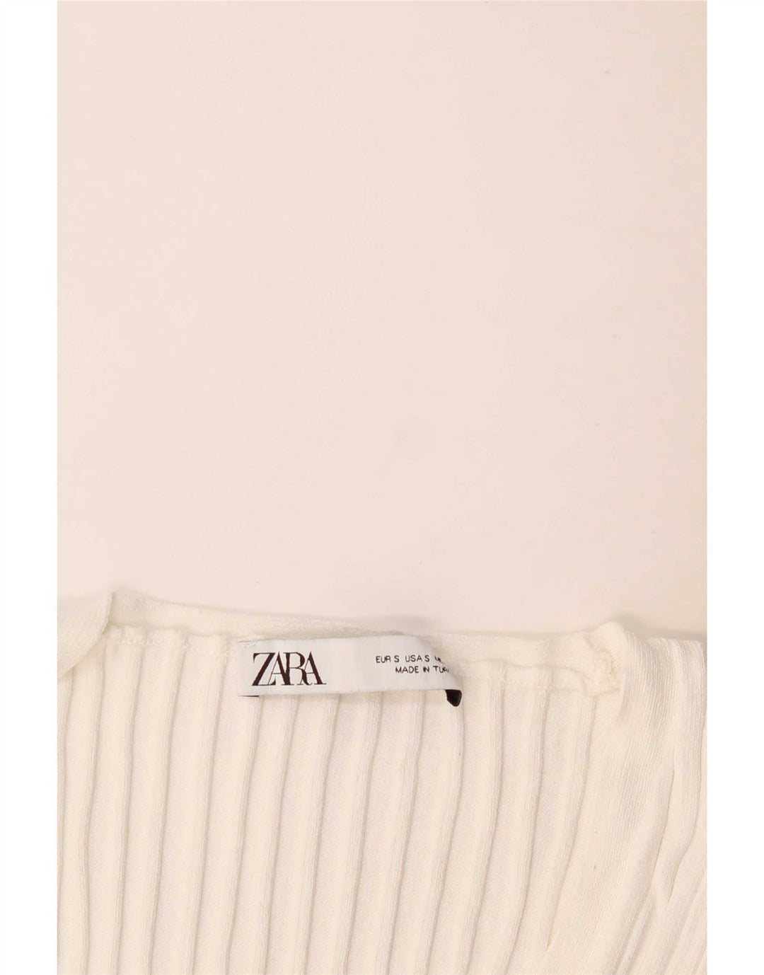 Zara Femme Débardeur UK 8 Petit Blanc