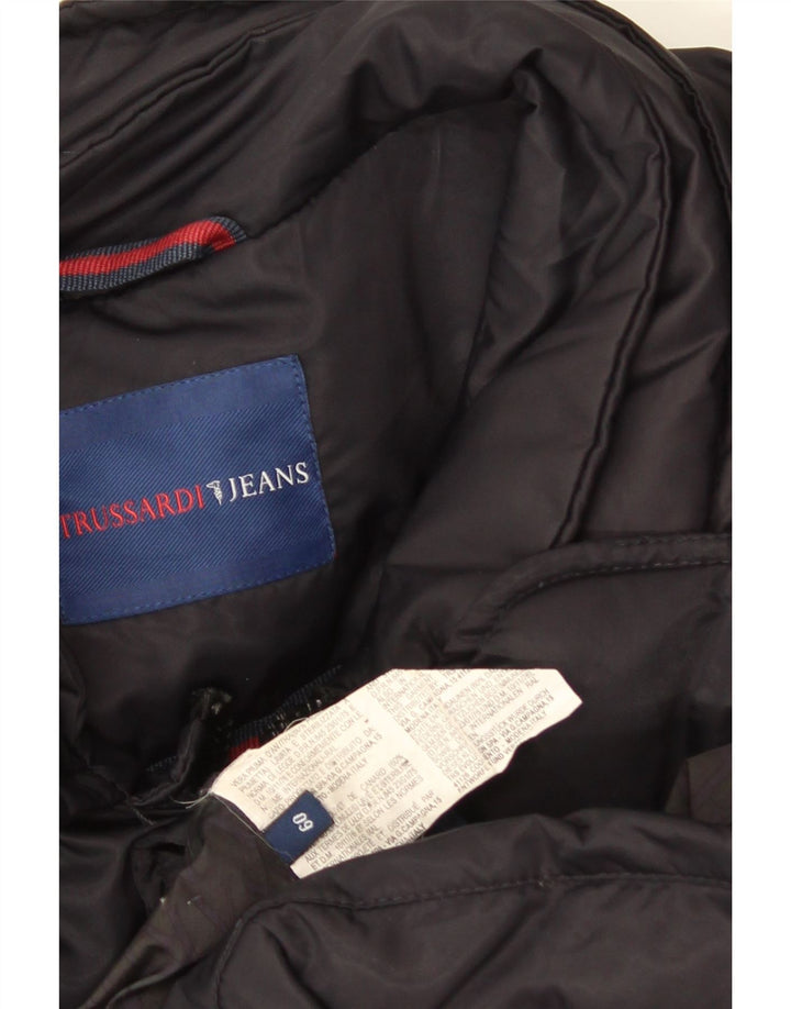 TRUSSARDI JEANS Veste Rembourrée Homme IT 60 5XL Bleu Marine