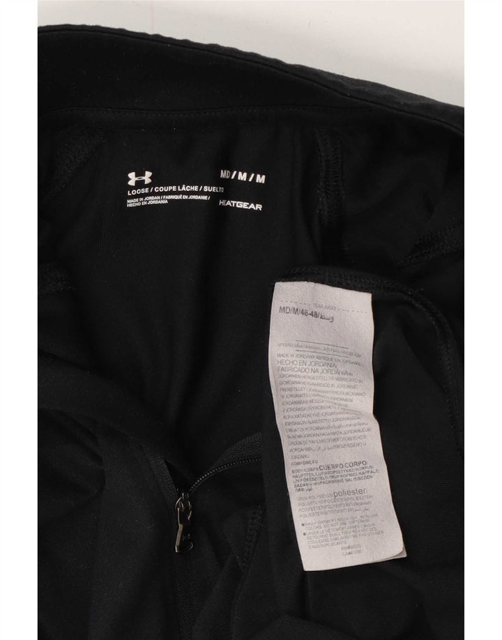 Under Armour Haut de survêtement graphique pour femme UK 12 Noir moyen