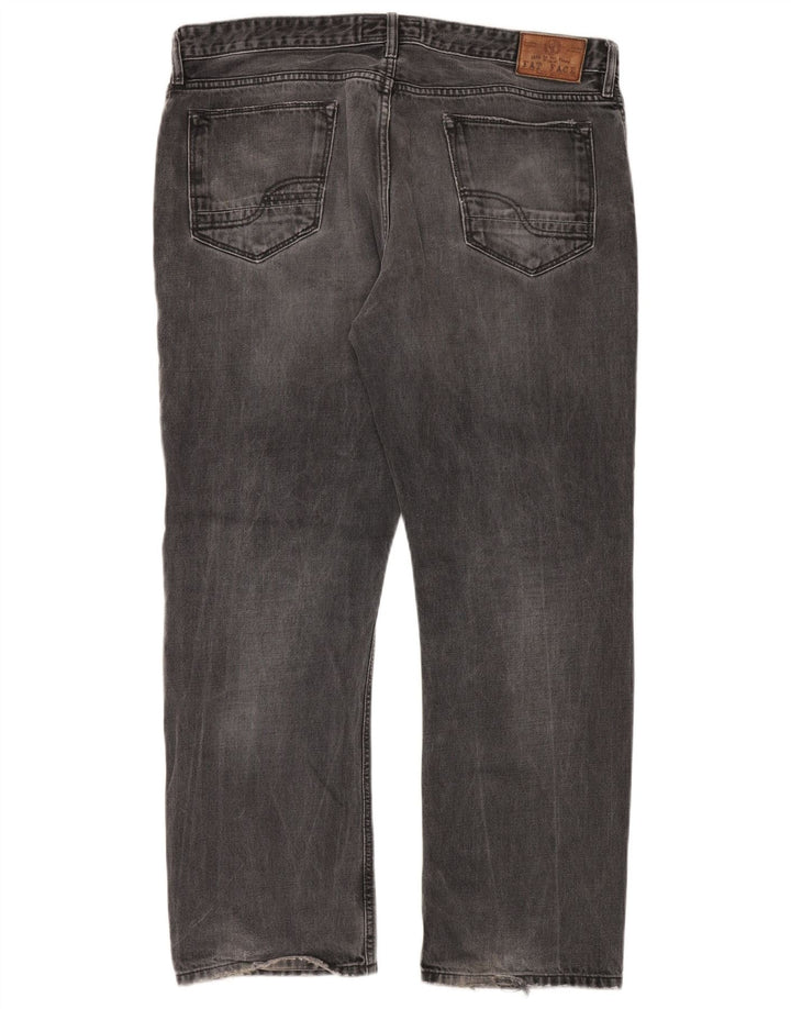 Fat Face Jean droit homme W38 L30 gris coton