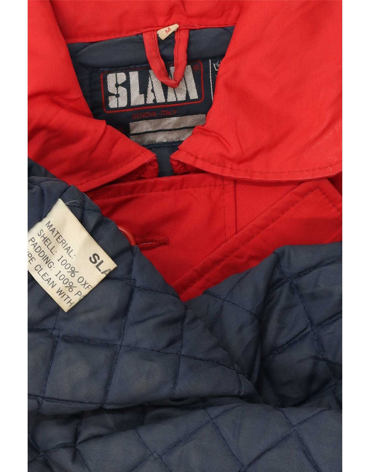 Slam Veste matelassée pour homme UK 38 Rouge moyen Polyester
