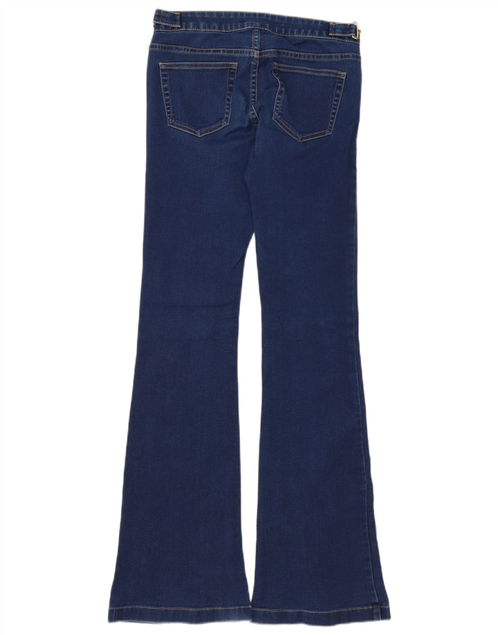 MICHAEL KORS Jean évasé pour femme US 4 Small W27 L34 Bleu marine Coton