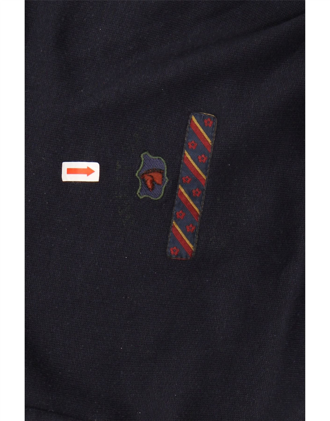 GREAT BAY Pull à col boutonné pour homme en coton bleu marine Taille L