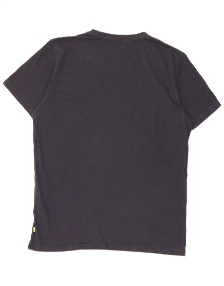 Fjall Raven T-Shirt Homme Haut Noir Moyen Coton