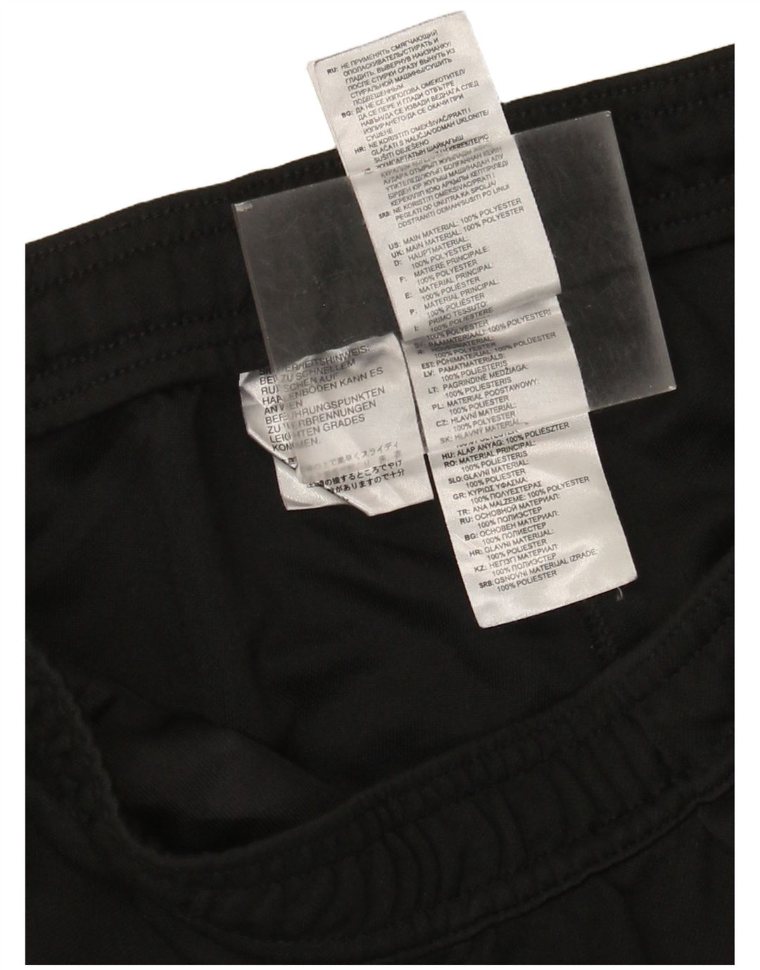 Adidas Pantalon de survêtement Climalite Homme Noir Moyen Polyester